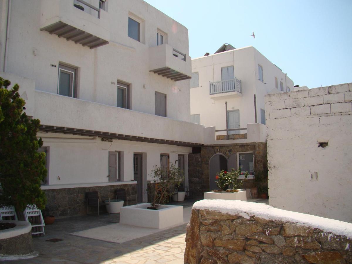 Manos Rooms Mykonos Town Extérieur photo